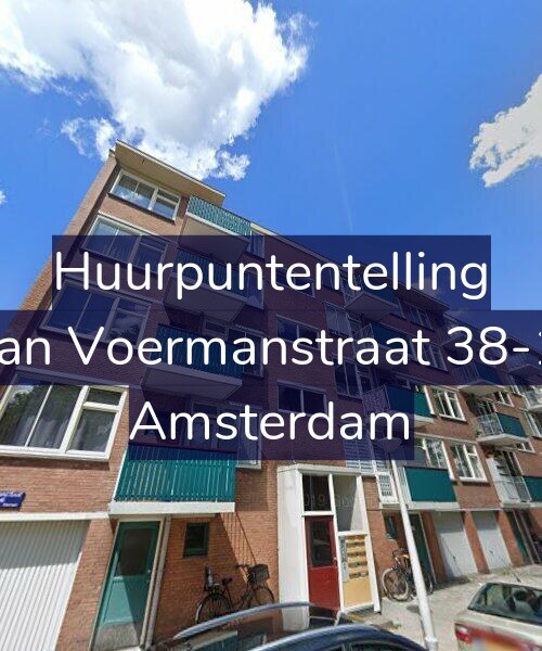 Foto gevel Huurpuntentelling voor Jan Voermanstraat 38-1, Amsterdam