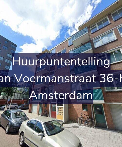 Foto gevel Huurpuntentelling voor Jan Voermanstraat 36-H, Amsterdam