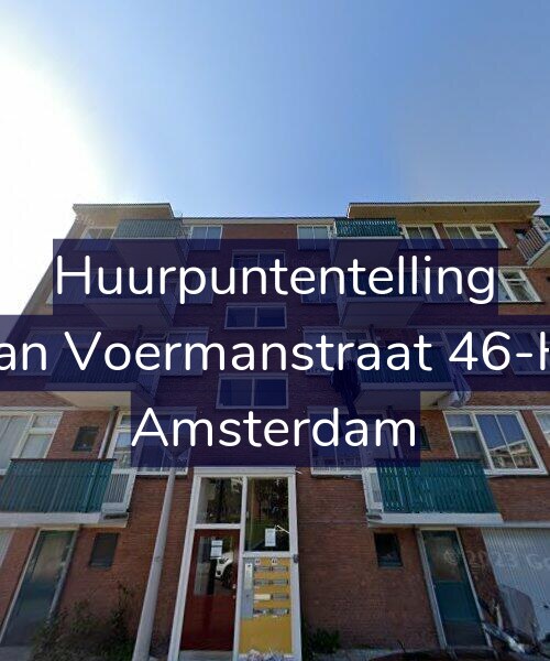 Foto gevel Huurpuntentelling voor Jan Voermanstraat 46-H, Amsterdam