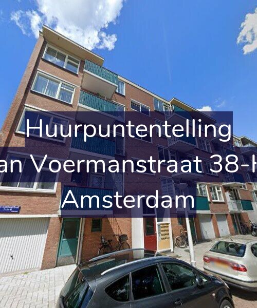 Foto gevel Huurpuntentelling voor Jan Voermanstraat 38-H, Amsterdam