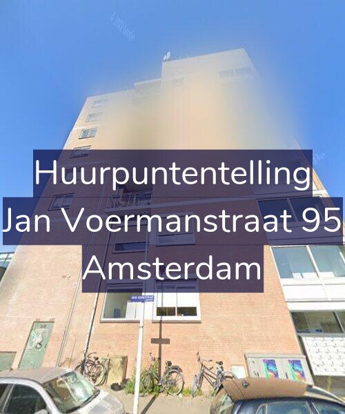 Foto gevel Huurpuntentelling voor Jan Voermanstraat 95, Amsterdam