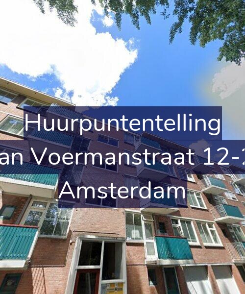 Foto gevel Huurpuntentelling voor Jan Voermanstraat 12-2, Amsterdam