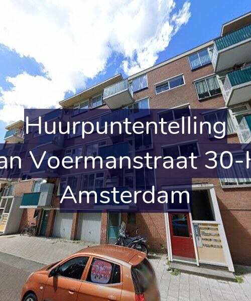 Foto gevel Huurpuntentelling voor Jan Voermanstraat 30-H, Amsterdam