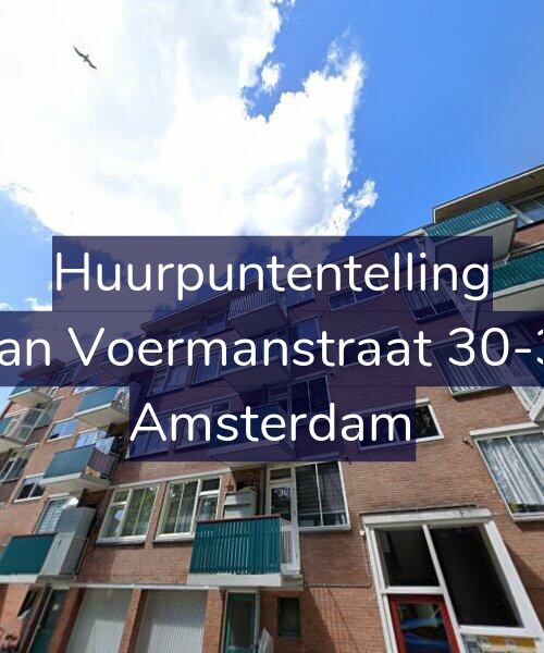 Foto gevel Huurpuntentelling voor Jan Voermanstraat 30-3, Amsterdam