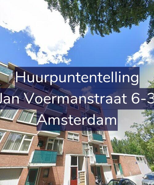 Foto gevel Huurpuntentelling voor Jan Voermanstraat 6-3, Amsterdam