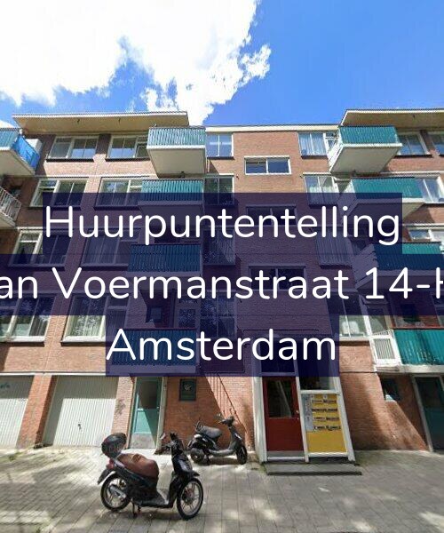 Foto gevel Huurpuntentelling voor Jan Voermanstraat 14-H, Amsterdam