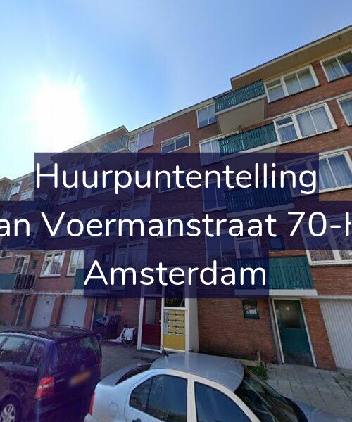 Foto gevel Huurpuntentelling voor Jan Voermanstraat 70-H, Amsterdam