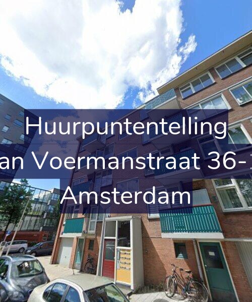 Foto gevel Huurpuntentelling voor Jan Voermanstraat 36-1, Amsterdam
