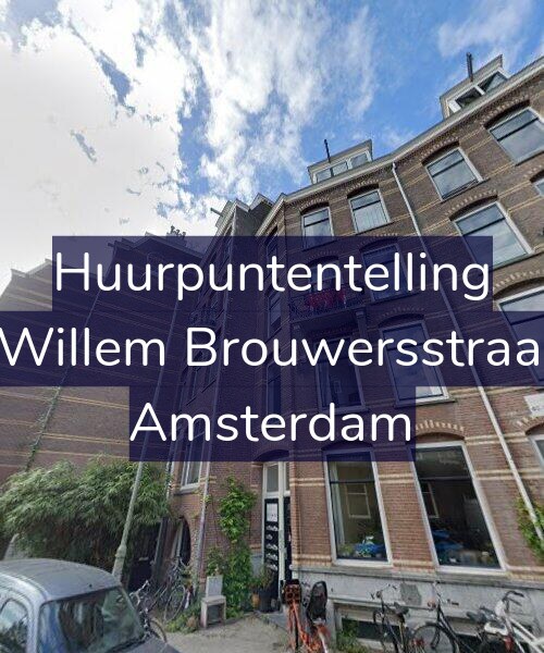 Foto gevel Huurpuntentelling voor Jan Willem Brouwersstraat 82, Amsterdam