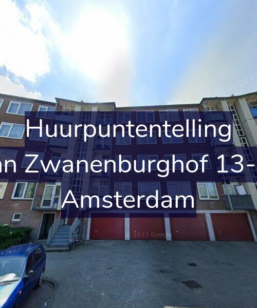 Foto gevel Huurpuntentelling voor Jan Zwanenburghof 13-H, Amsterdam