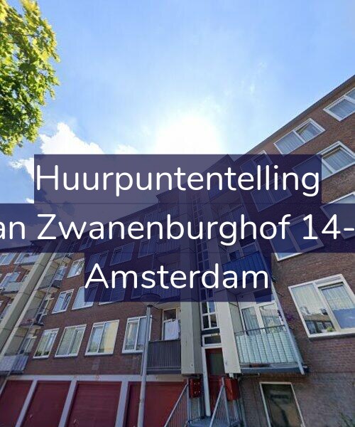 Foto gevel Huurpuntentelling voor Jan Zwanenburghof 14-3, Amsterdam