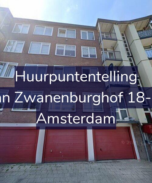 Foto gevel Huurpuntentelling voor Jan Zwanenburghof 18-H, Amsterdam