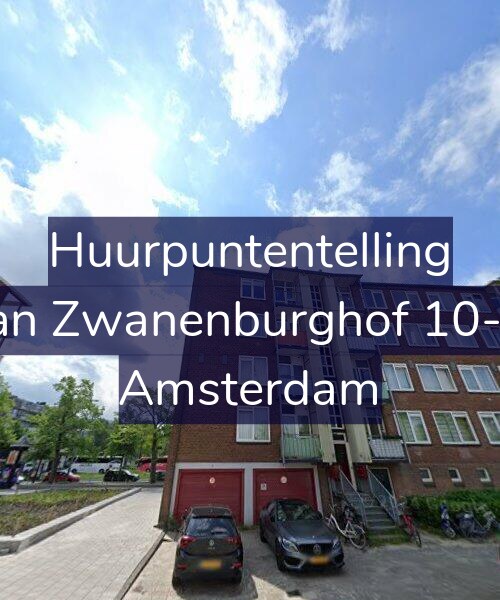 Foto gevel Huurpuntentelling voor Jan Zwanenburghof 10-1, Amsterdam