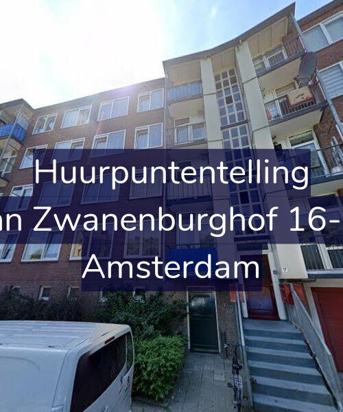 Foto gevel Huurpuntentelling voor Jan Zwanenburghof 16-H, Amsterdam