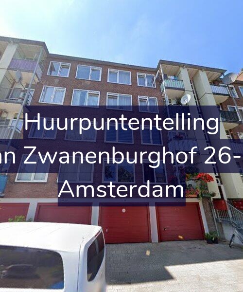 Foto gevel Huurpuntentelling voor Jan Zwanenburghof 26-H, Amsterdam