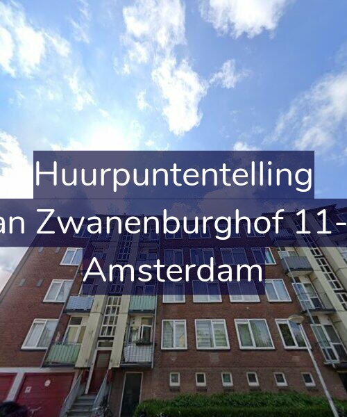 Foto gevel Huurpuntentelling voor Jan Zwanenburghof 11-2, Amsterdam
