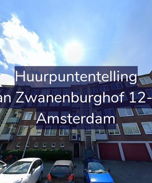 Foto gevel Huurpuntentelling voor Jan Zwanenburghof 12-1, Amsterdam