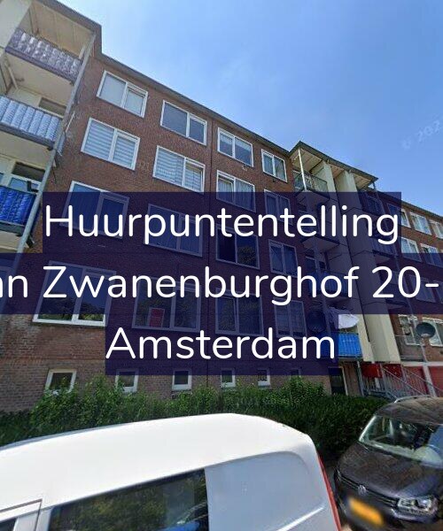 Foto gevel Huurpuntentelling voor Jan Zwanenburghof 20-H, Amsterdam