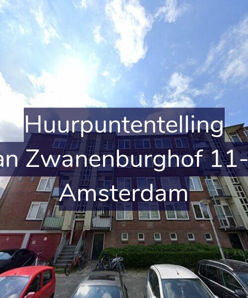 Foto gevel Huurpuntentelling voor Jan Zwanenburghof 11-1, Amsterdam