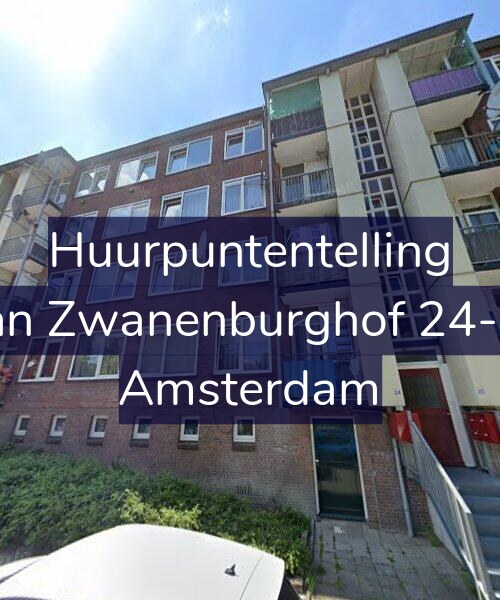 Foto gevel Huurpuntentelling voor Jan Zwanenburghof 24-H, Amsterdam