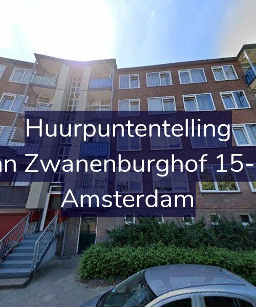 Foto gevel Huurpuntentelling voor Jan Zwanenburghof 15-H, Amsterdam