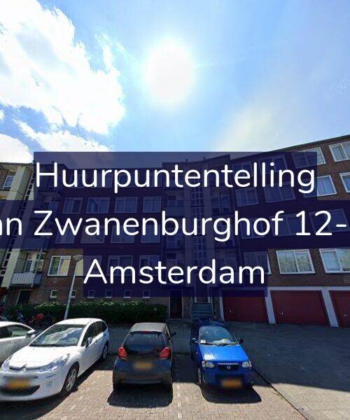 Foto gevel Huurpuntentelling voor Jan Zwanenburghof 12-H, Amsterdam