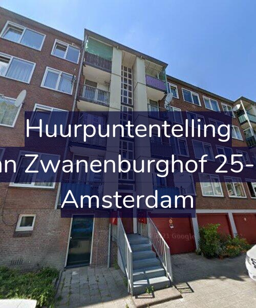 Foto gevel Huurpuntentelling voor Jan Zwanenburghof 25-H, Amsterdam