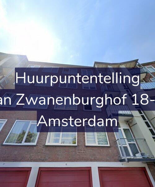 Foto gevel Huurpuntentelling voor Jan Zwanenburghof 18-3, Amsterdam