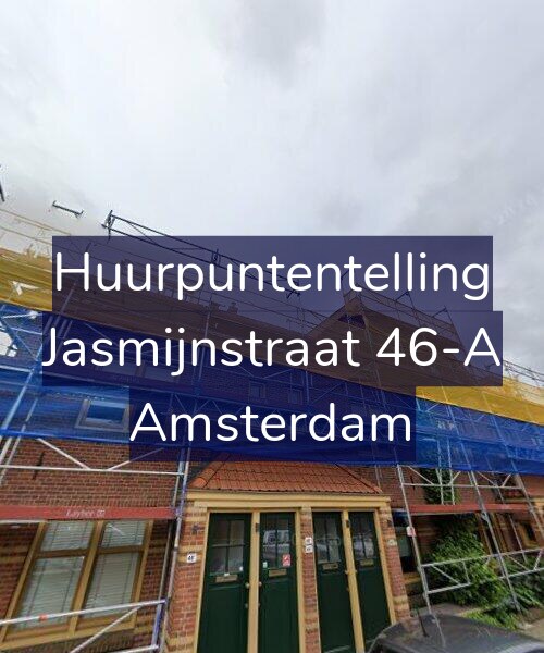 Foto gevel Huurpuntentelling voor Jasmijnstraat 46-A, Amsterdam