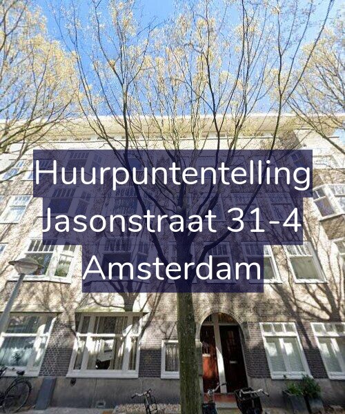 Foto gevel Huurpuntentelling voor Jasonstraat 31-4, Amsterdam
