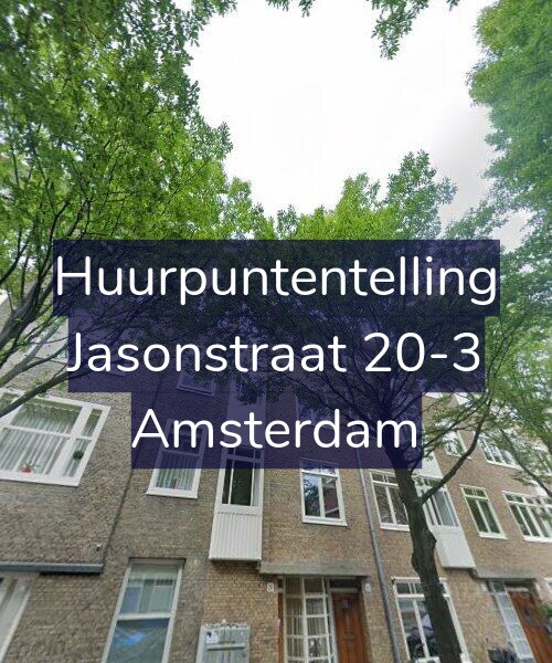 Foto gevel Huurpuntentelling voor Jasonstraat 20-3, Amsterdam