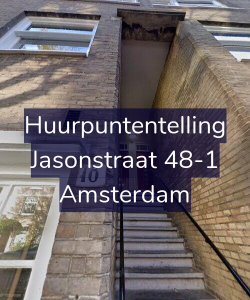 Foto gevel Huurpuntentelling voor Jasonstraat 48-1, Amsterdam