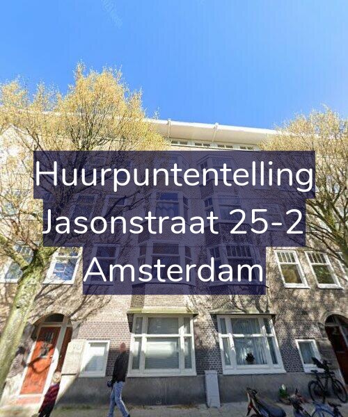 Foto gevel Huurpuntentelling voor Jasonstraat 25-2, Amsterdam