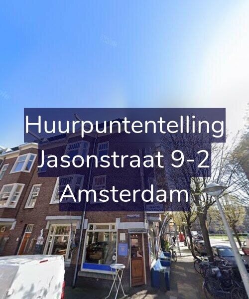 Foto gevel Huurpuntentelling voor Jasonstraat 9-2, Amsterdam