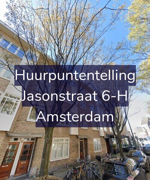 Foto gevel Huurpuntentelling voor Jasonstraat 6-H, Amsterdam
