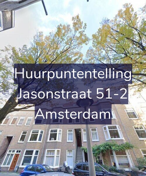 Foto gevel Huurpuntentelling voor Jasonstraat 51-2, Amsterdam