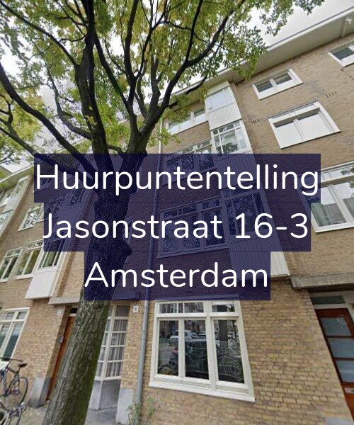Foto gevel Huurpuntentelling voor Jasonstraat 16-3, Amsterdam