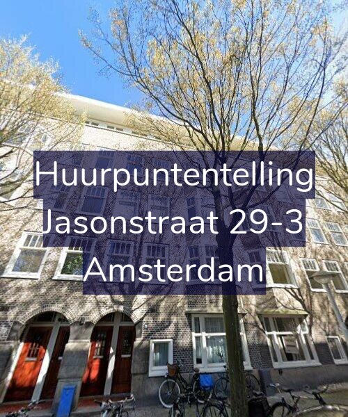 Foto gevel Huurpuntentelling voor Jasonstraat 29-3, Amsterdam
