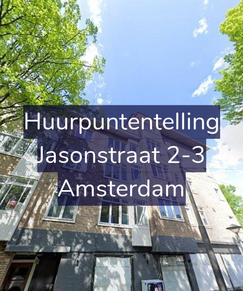 Foto gevel Huurpuntentelling voor Jasonstraat 2-3, Amsterdam