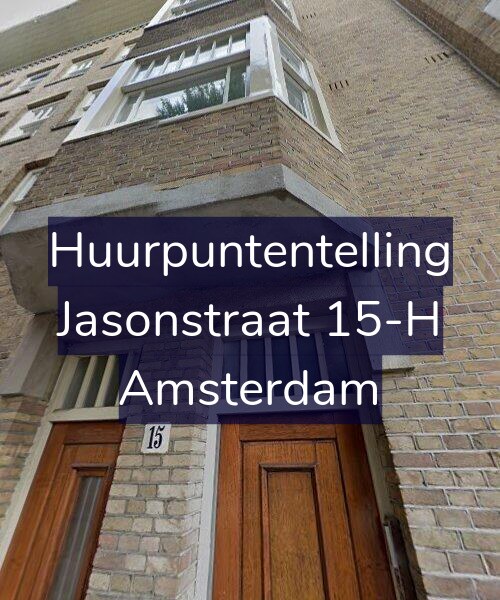 Foto gevel Huurpuntentelling voor Jasonstraat 15-H, Amsterdam