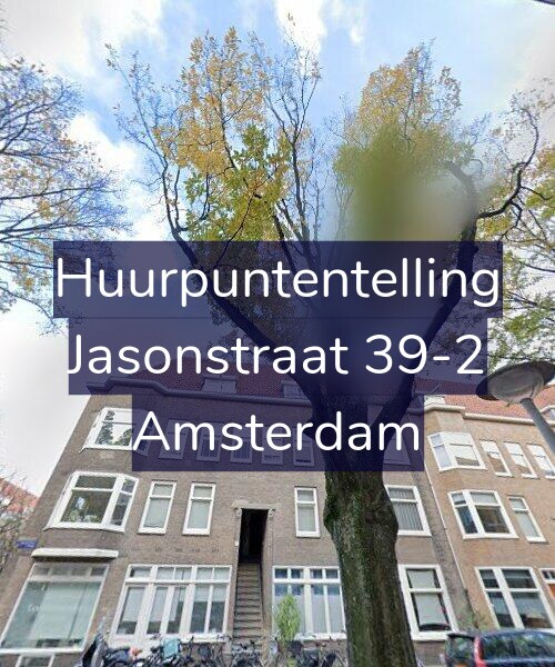 Foto gevel Huurpuntentelling voor Jasonstraat 39-2, Amsterdam
