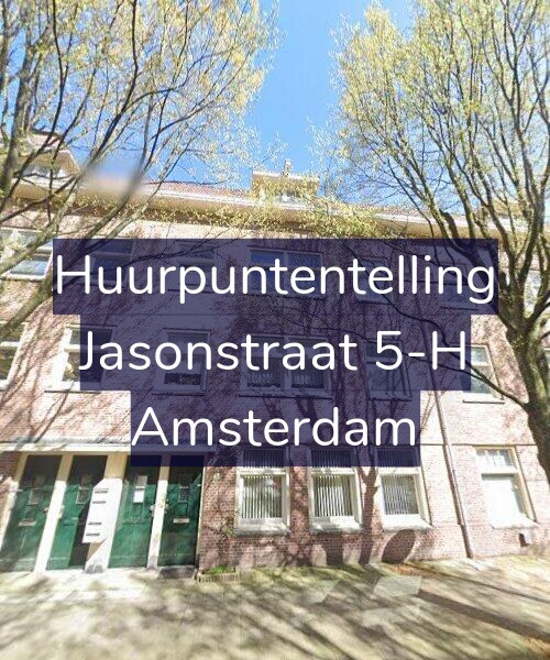 Foto gevel Huurpuntentelling voor Jasonstraat 5-H, Amsterdam