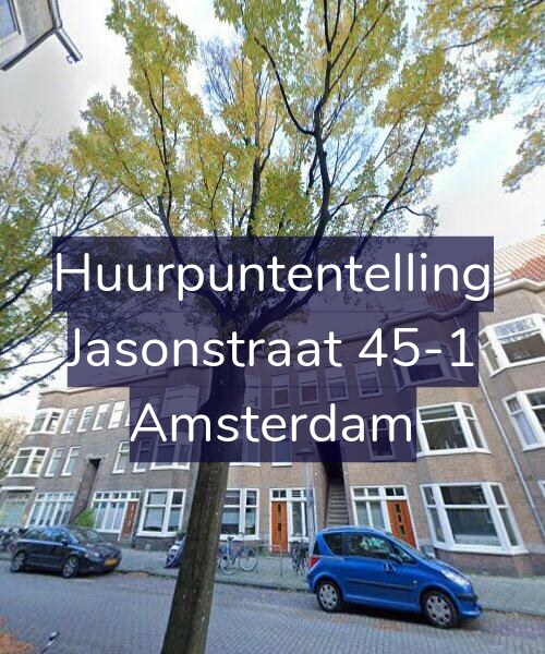 Foto gevel Huurpuntentelling voor Jasonstraat 45-1, Amsterdam