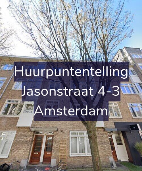 Foto gevel Huurpuntentelling voor Jasonstraat 4-3, Amsterdam