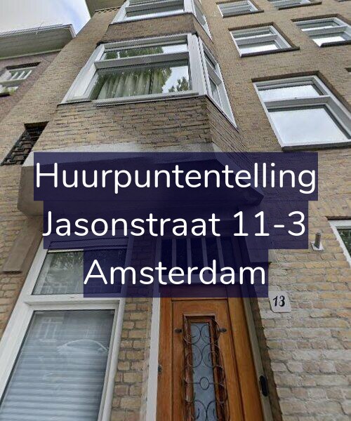 Foto gevel Huurpuntentelling voor Jasonstraat 11-3, Amsterdam