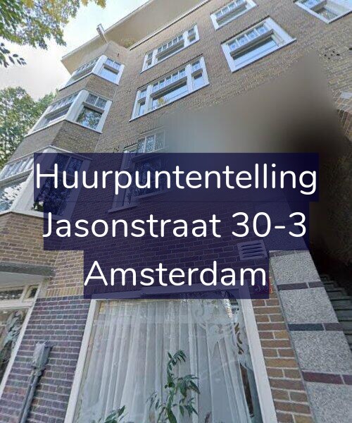 Foto gevel Huurpuntentelling voor Jasonstraat 30-3, Amsterdam