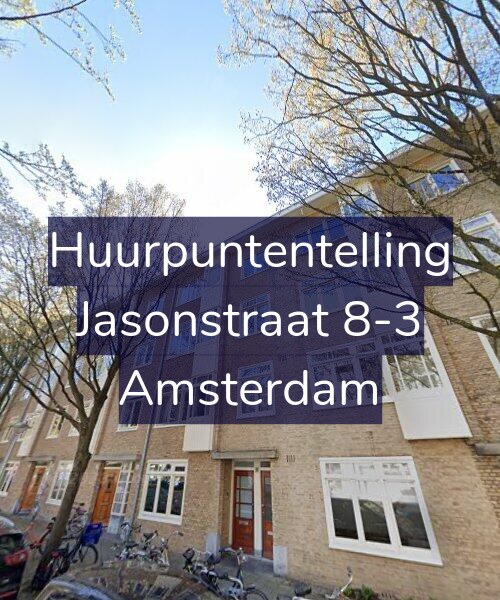Foto gevel Huurpuntentelling voor Jasonstraat 8-3, Amsterdam