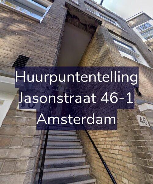 Foto gevel Huurpuntentelling voor Jasonstraat 46-1, Amsterdam