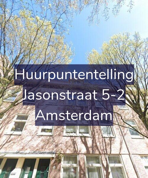Foto gevel Huurpuntentelling voor Jasonstraat 5-2, Amsterdam