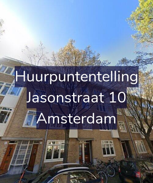 Foto gevel Huurpuntentelling voor Jasonstraat 10, Amsterdam
